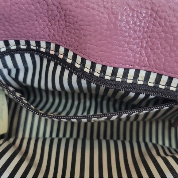 Kate Spade designer Oakwood Street Corin Purple Pebbled Leather Crossbody Bag - Picture 9 of 12